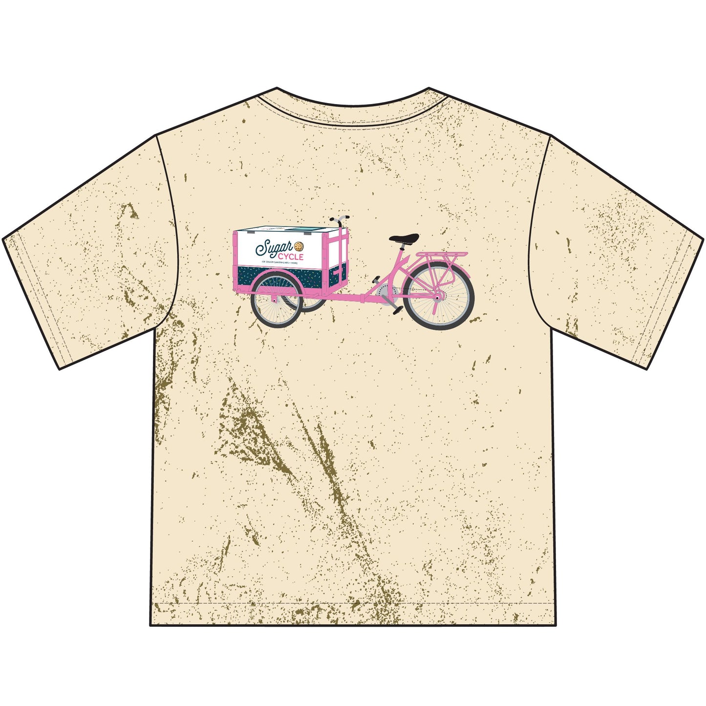 Sugar Cycle Heavyweight Color Blast Youth T-Shirt