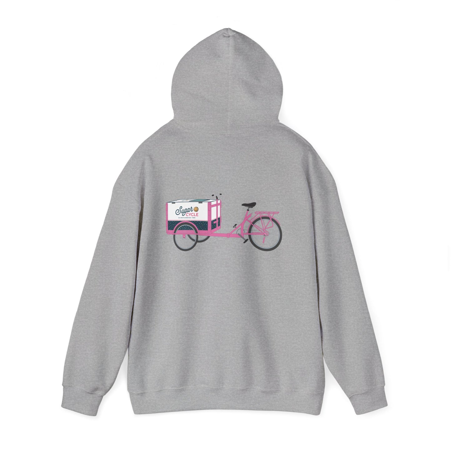 Sugar Cycle Hoodie — Cute Cookie Trike Ice Cream Sweatshirt