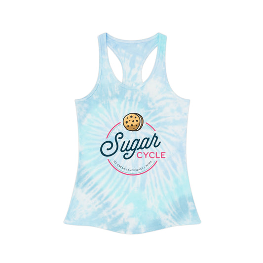 Sugar Cycle Tie-Dye Racerback Tank Top