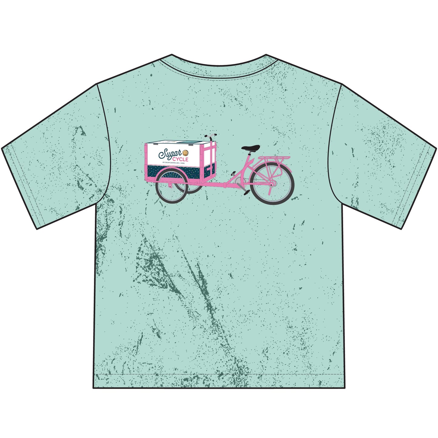Sugar Cycle Heavyweight Color Blast Youth T-Shirt