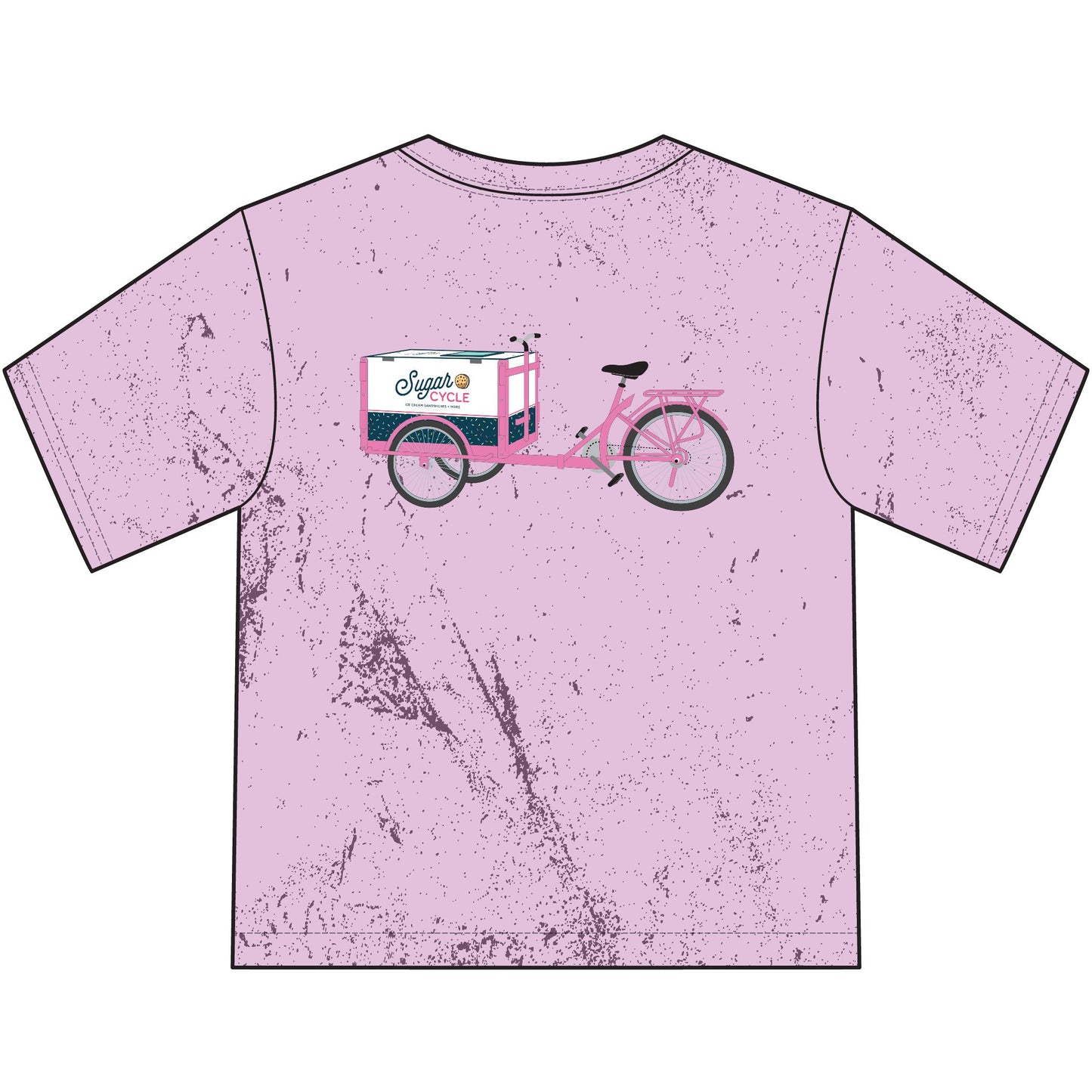Sugar Cycle Heavyweight Color Blast Youth T-Shirt