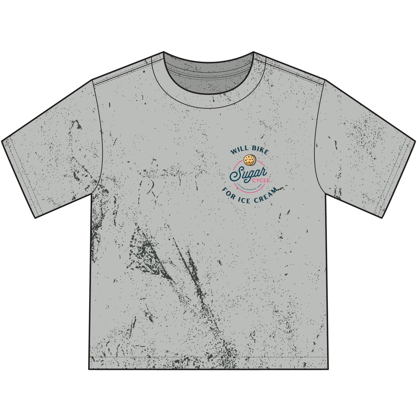 Sugar Cycle Heavyweight Color Blast Youth T-Shirt