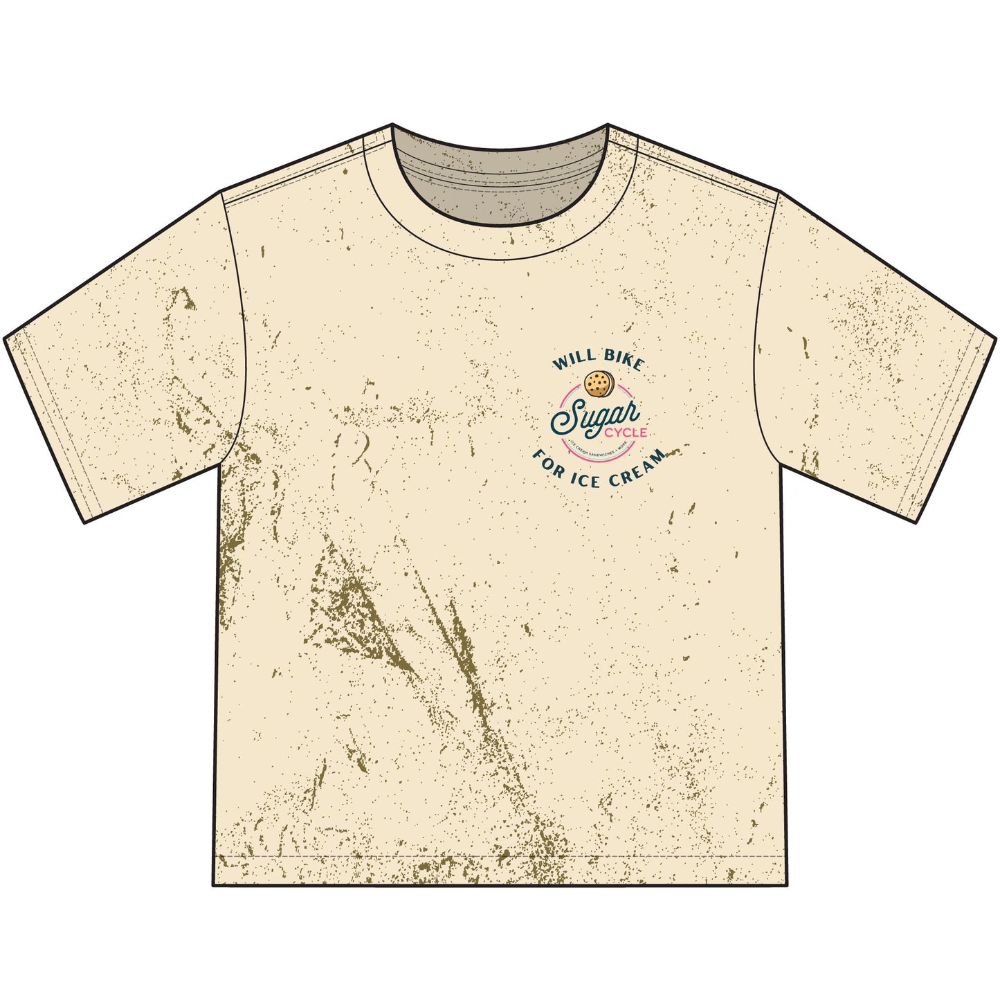 Sugar Cycle Heavyweight Color Blast Youth T-Shirt