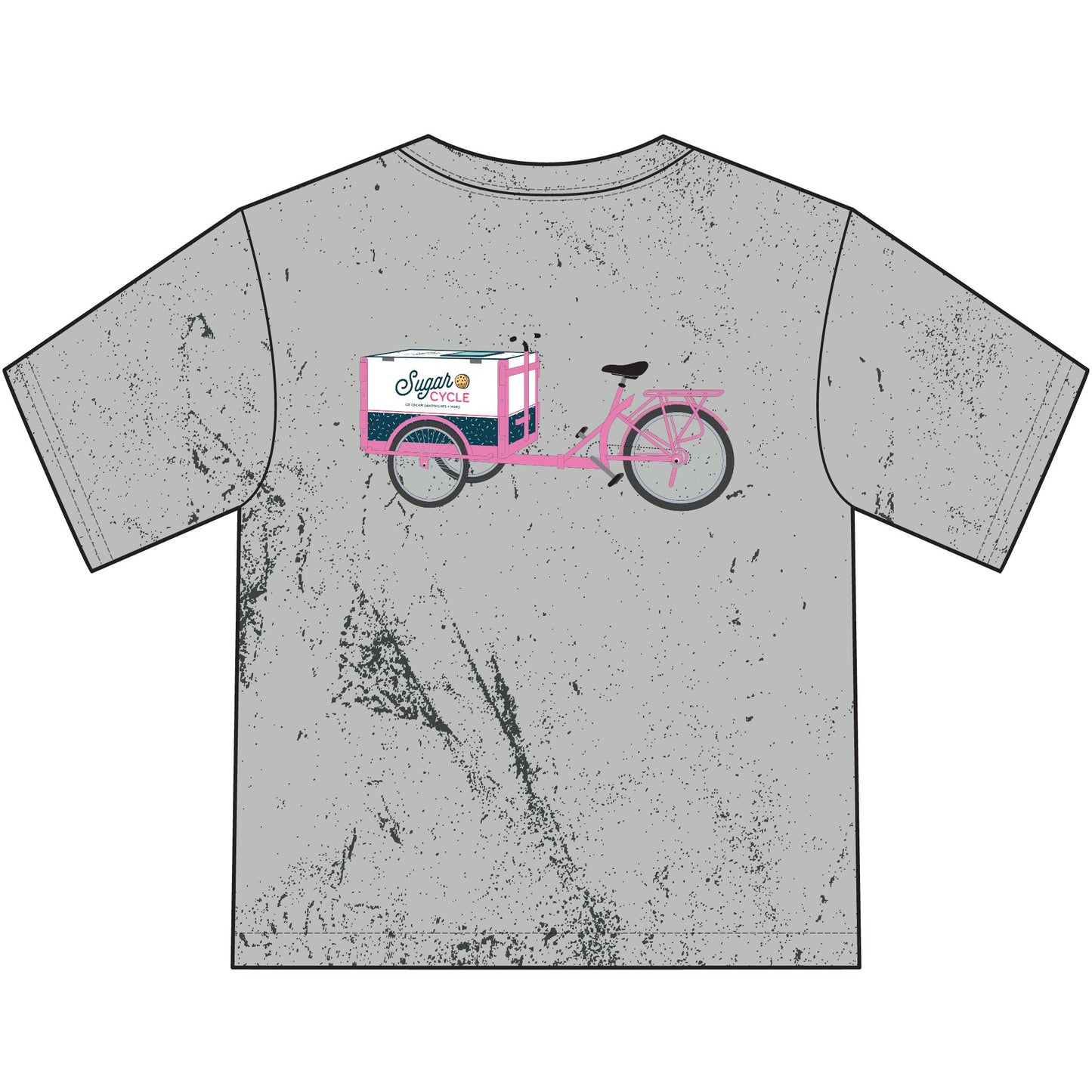 Sugar Cycle Heavyweight Color Blast Youth T-Shirt