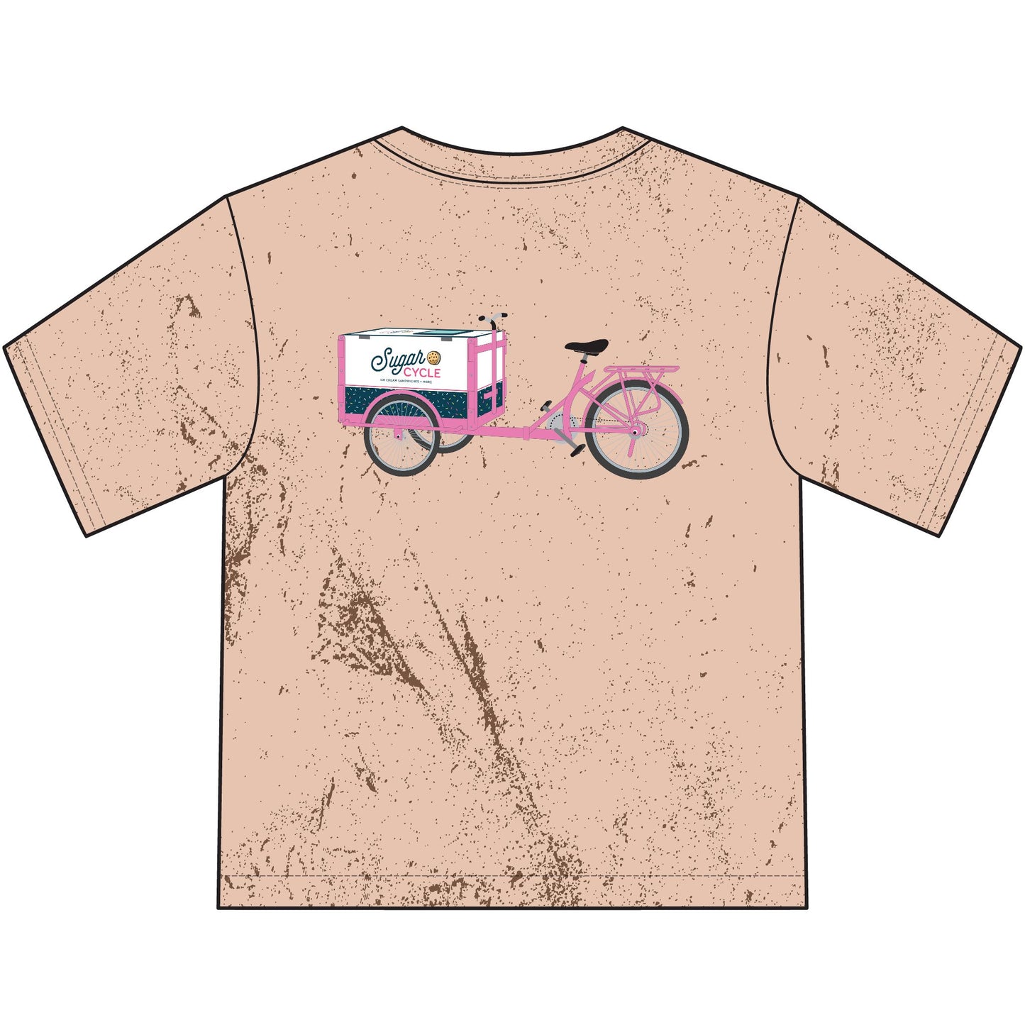 Sugar Cycle Heavyweight Color Blast Youth T-Shirt