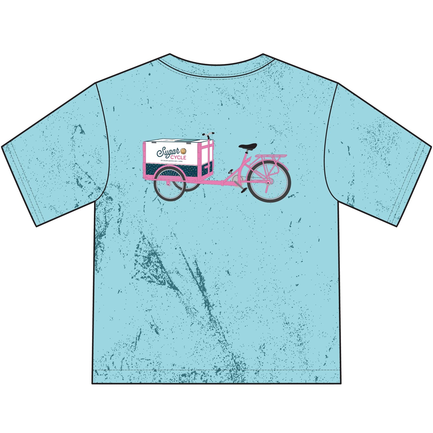 Sugar Cycle Heavyweight Color Blast Youth T-Shirt