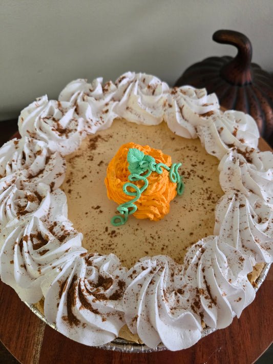 Pumpkin Ice Cream Pie